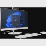 HP AiO računalo ProOne 245 G10 / AMD Ryzen 3 7330U, 23.8", 1920 x 1080, 8 GB RAM, 256 GB SSD, Windows 11 Pro, crna